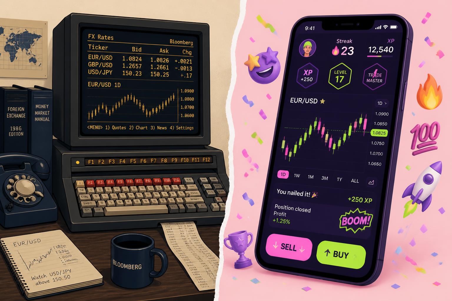 Boring Old-School Corporate or Cool Gen Z Playground? What a Trading Brand's Interface Should Actually Look Like in 2026